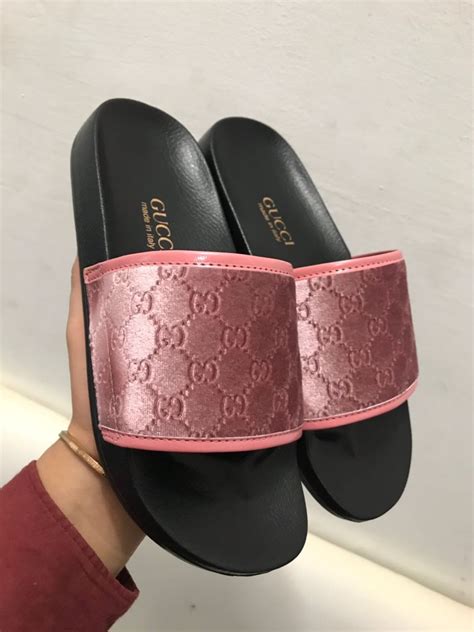 chancleta gucci|sandalias gucci mujer.